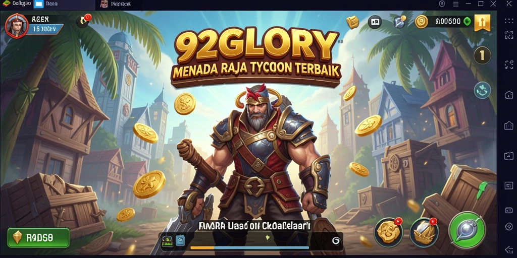 Tampilan gameplay Tycoon yang mendebarkan di 92GLORY.