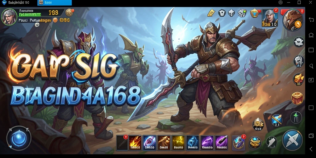 Tampilan gameplay memukau dalam BAGINDA168 yang menantang.