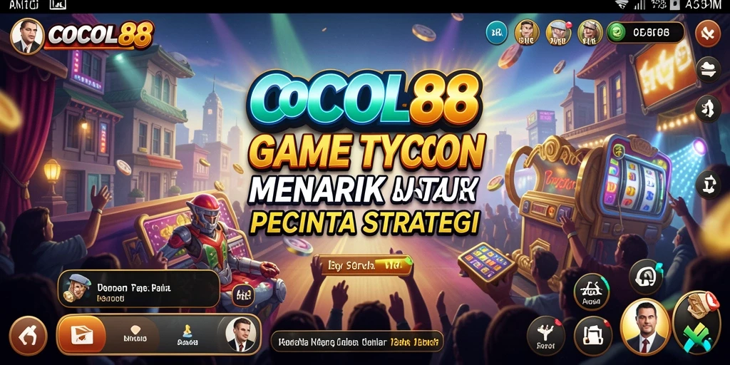 Tampilan gameplay COCOL88 yang seru dan interaktif.
