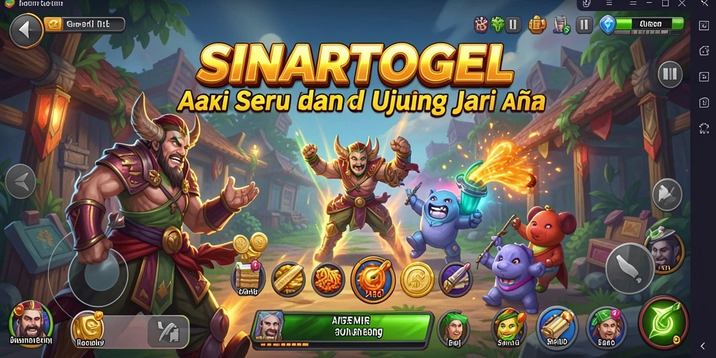 Screenshot dari gameplay SINARTOGEL yang penuh aksi dan menegangkan.