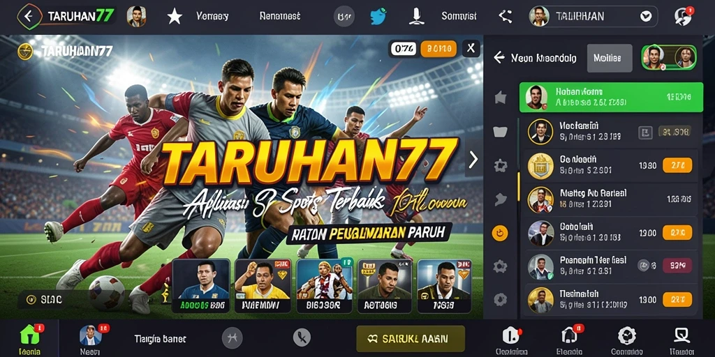 Tampilan permainan TARUHAN77 yang menarik dan interaktif.