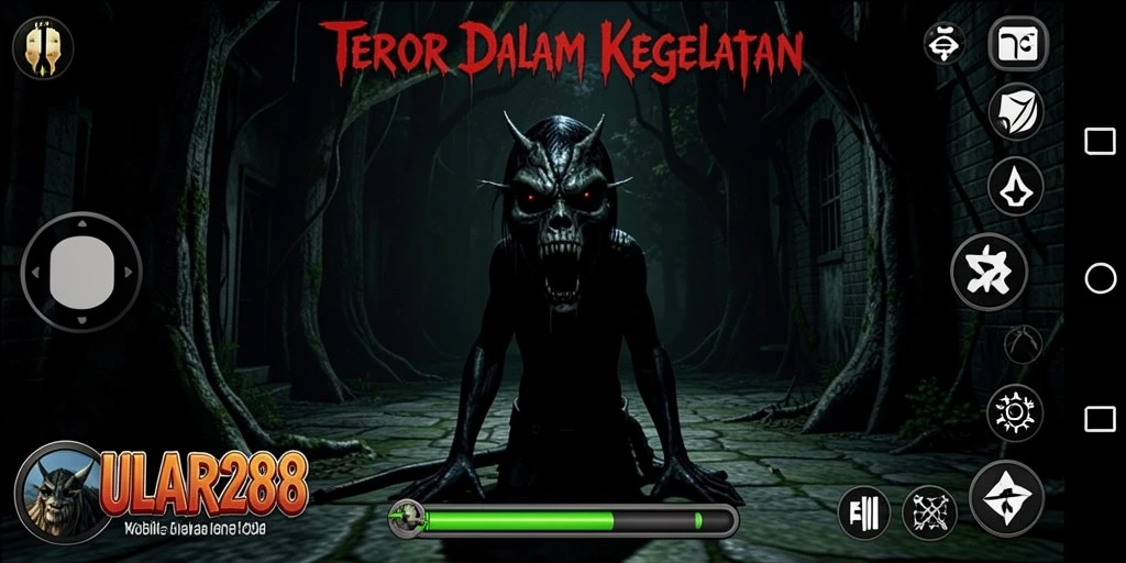 Menampilkan gameplay ULAR288 yang mencekam dan menyenangkan.